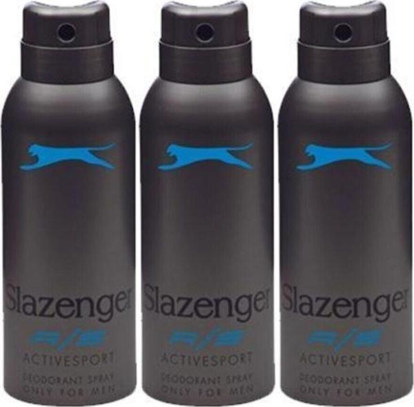 Slazenger Unisex Deodorant Active Sport 150ml X 3 Adet - Image 1
