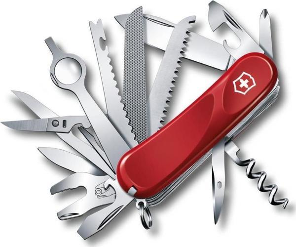 Victorinox Evolution 2.5383.E Kırmızı İsviçre Çakısı 85mm 21F - Image 1