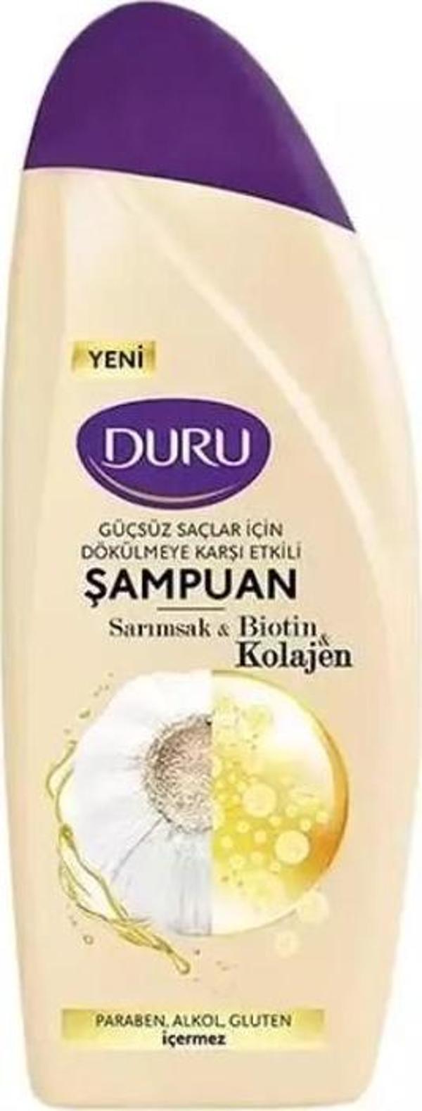 Duru Sarımsak Biotin Kolajen Şampuan 500 ml - Image 1