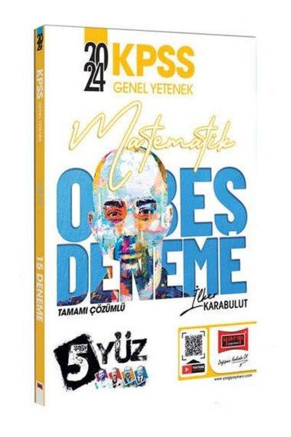 2024 KPSS 5Yüz Ekibi Matematik Tamamı Çözümlü 15 Deneme - Yargı Yayınları - Image 1