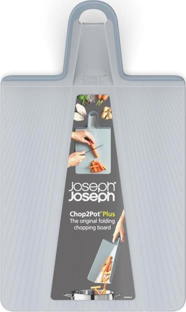 Joseph Joseph Chop2Pot Plus Kesme Tahtası  - Mavi - Image 1
