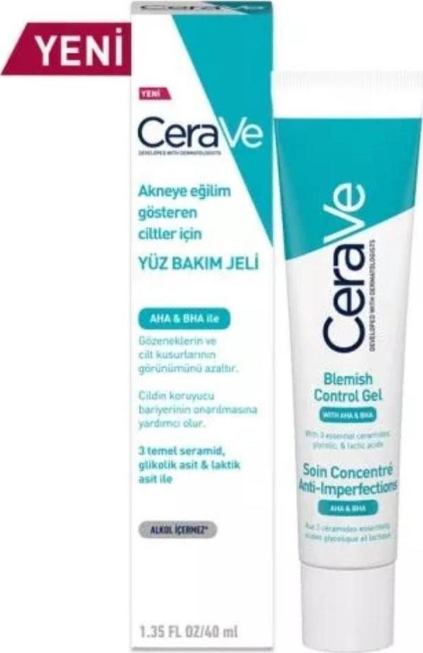 Cerave Akneye Eğilimli Ciltler İçin Yüz Bakım Jeli 40 ml - Image 1