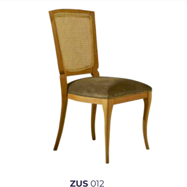 Sandalye 19750 Zus012 HASIR SIRT Model Kayın Ayak AVANGART zarif ürün El Yapım - Image 1