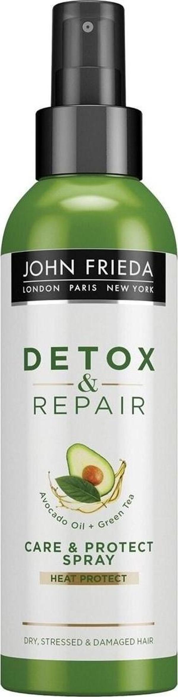 John Frieda Detox Repair Kuru ve Yıpranmış Saçlar için Güçlendirici Koruyucu Sprey 200 ml - Image 1