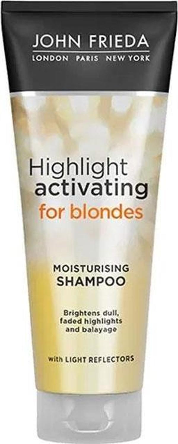 John Frieda Sheer Blonde Sarı Saçlara Özel Nemlendirici Şampuan 250 ml - Image 1