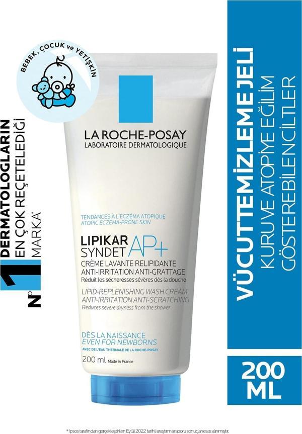La Roche-Posay Lipikar Syndet AP+ Vücut Yıkama Jeli 200 ml - Image 1