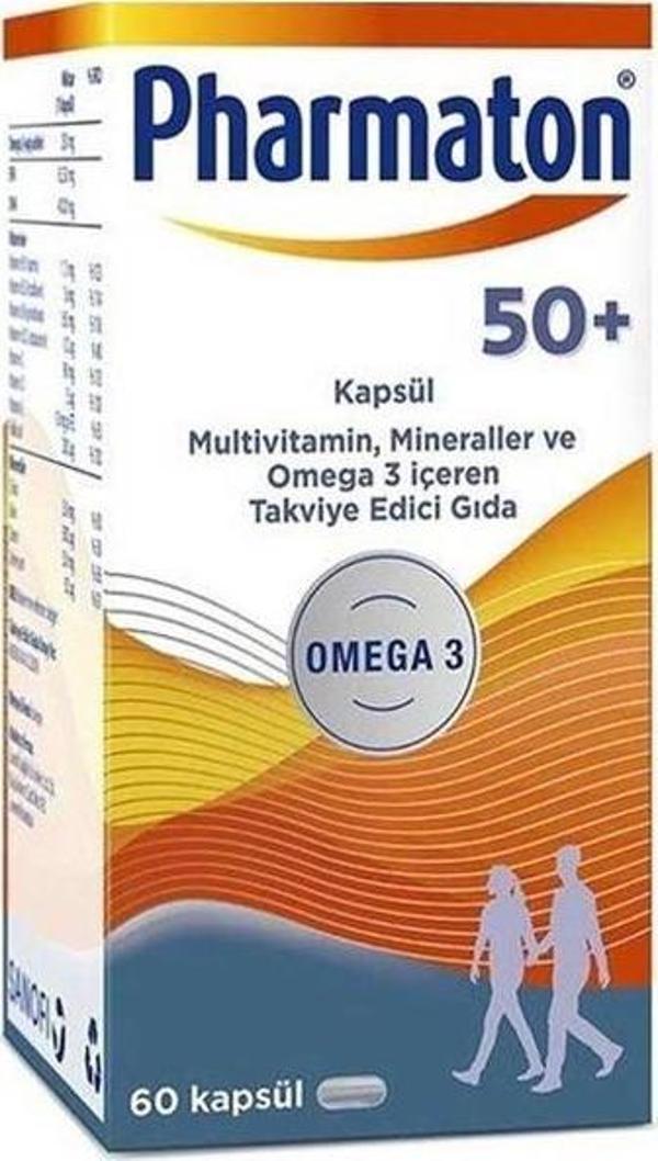 Pharmaton 50 Plus 60 Kapsül - Image 1