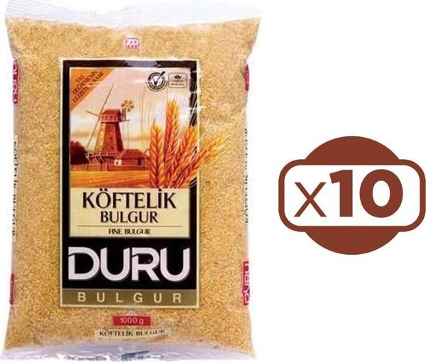 Duru Köftelik Bulgur 1 kg x 10 Adet - Image 1