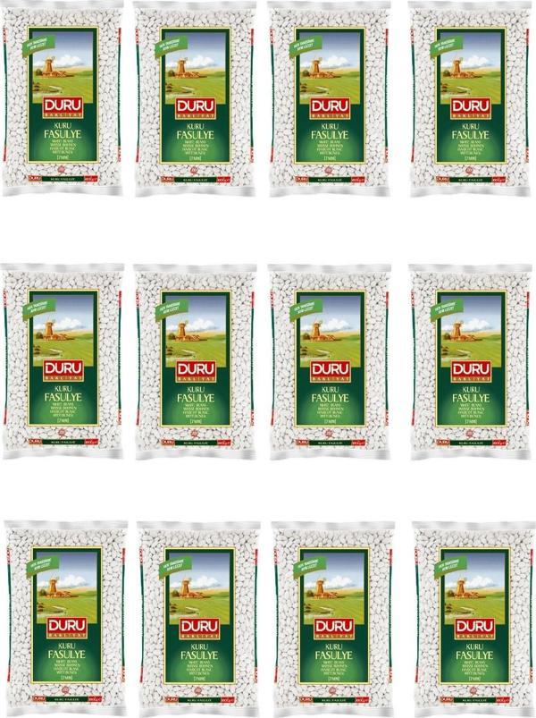 Duru Kuru Fasulye 7mm 1 Kg X 12 Adet - Image 1
