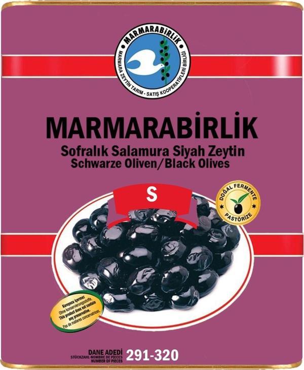 Marmarabirlik Hususi 291-320 Kb S Yağlı Salamura Zeytin 10 Kg - Image 1