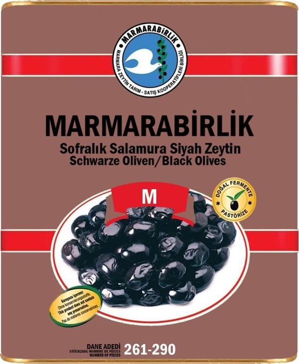 Marmarabirlik Süper 261-290 M Yağlı Salamura Zeytin 10 Kg  - Image 1