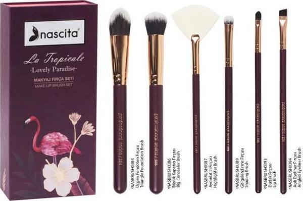 Nascita La Tropicale Makyaj Fırça Seti 6'lı - 96 Set - Image 1