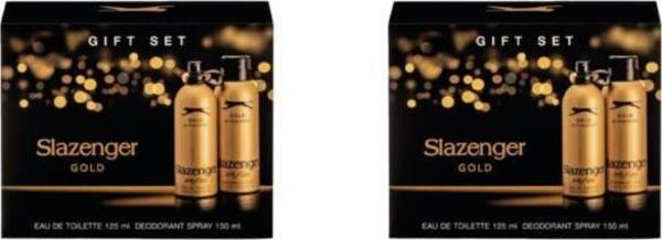 Slazenger Gold Parfüm Seti 125Ml Edt+Deodorant 150ml Set 2 ADET - Image 1