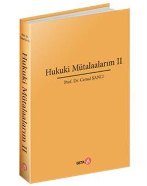 Hukuki Mütalaalarım II - Beta Kitap - Image 1