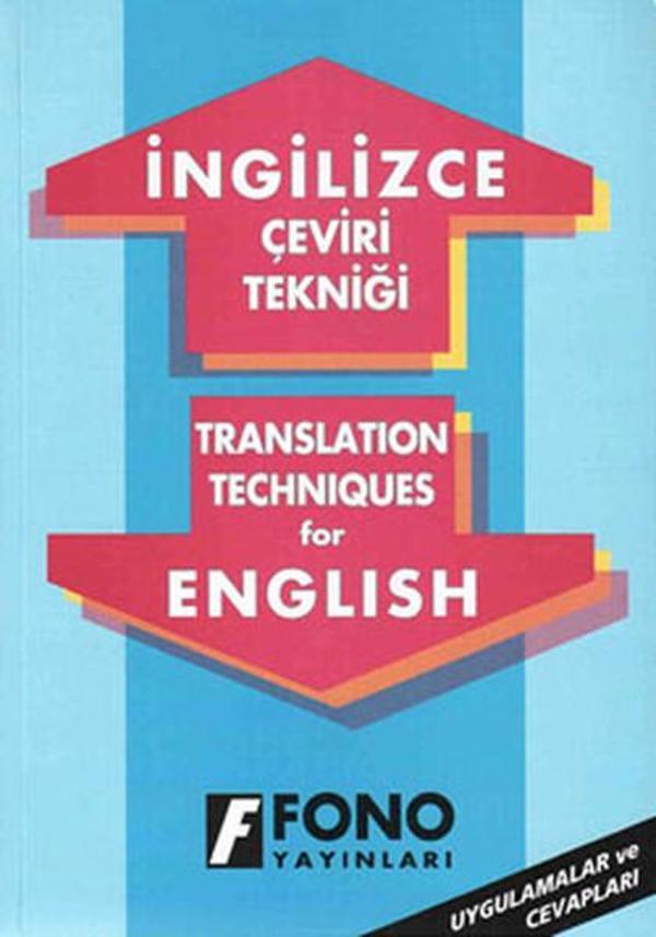 İngilizce Çeviri Tekniği - Fono Yayınları - Image 1