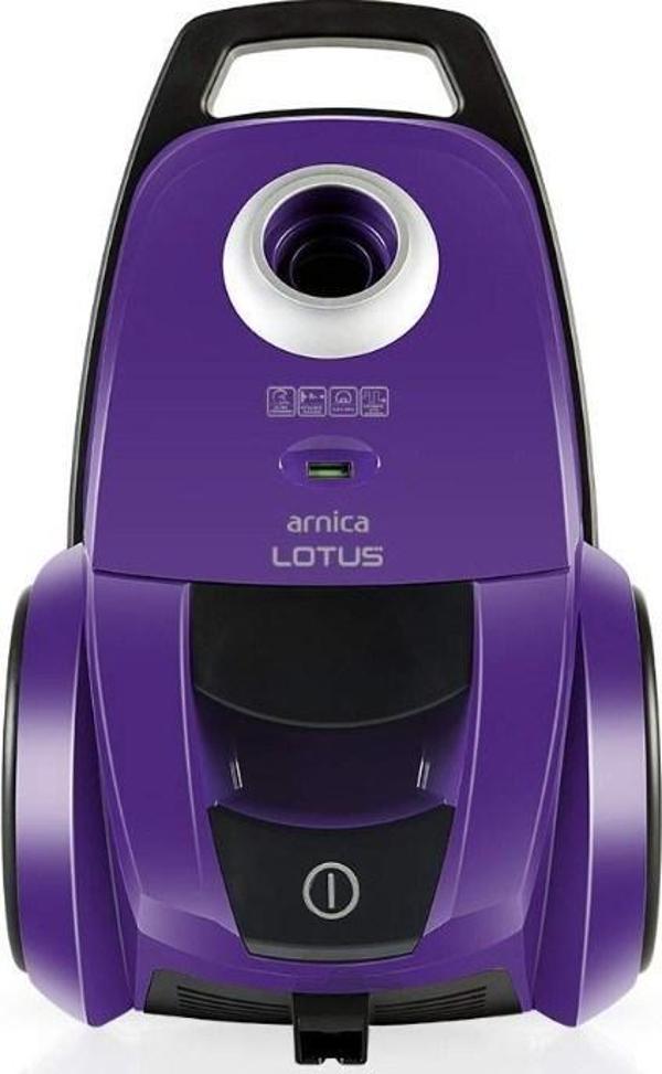 Arnica Lotus Mor Et14260 750 W Toz Torbalı Süpürge - Image 1