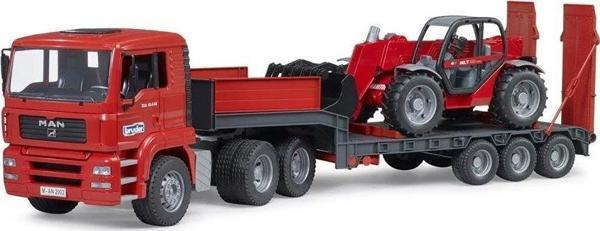 Bruder Man Tır ve Manitou Teleskopik Kepçe +4 yaş - Image 1