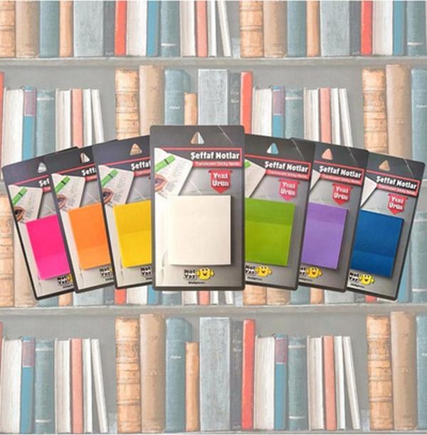 Notyaz Şeffaf Notlar Set (7 ürünlü set) - Image 1