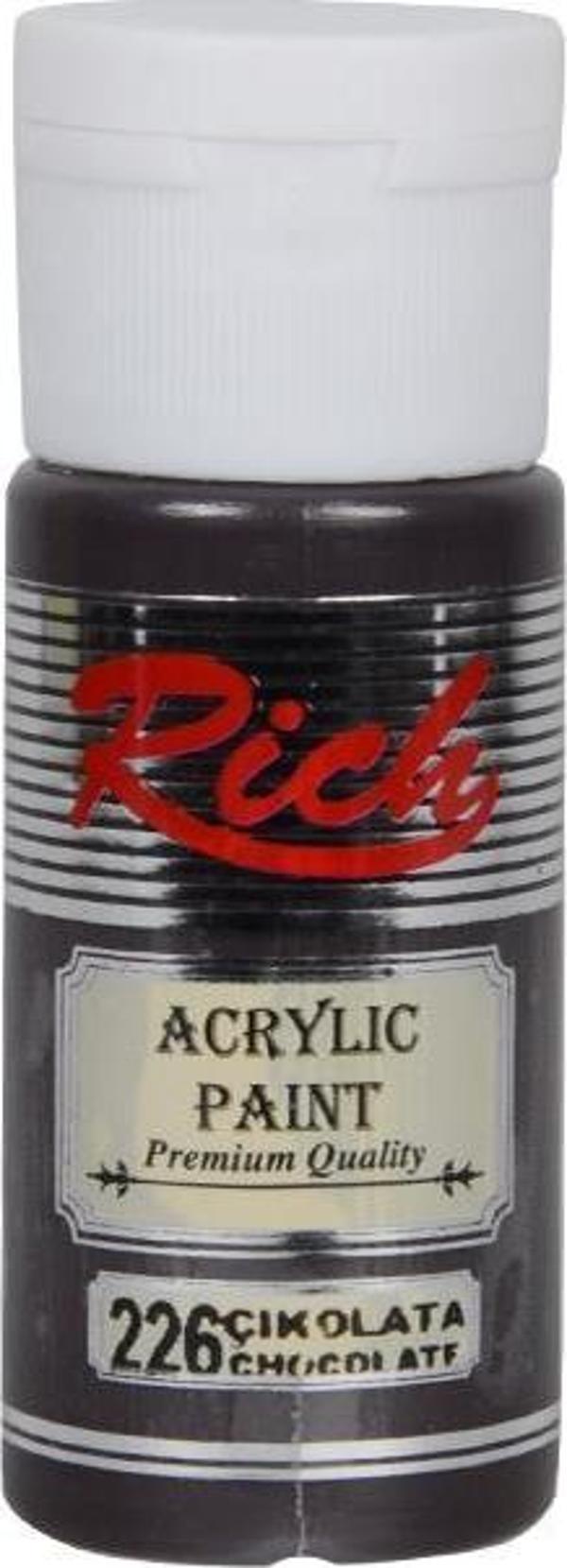 Rich Akrilik Boya Çikolata 30cc - Image 1