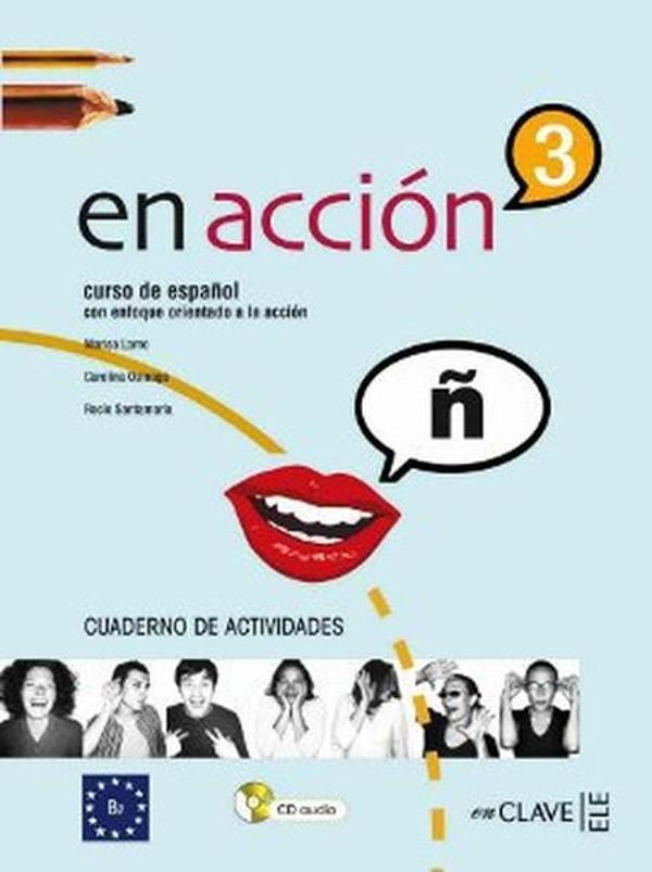 En Accion 3 Cuaderno de Actividades (Etkinlik Kitabı + D) İspanyolca Orta-üst Seviye - Nüans - Image 1