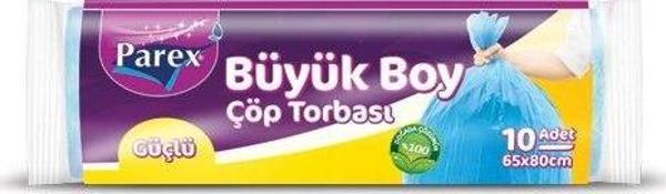 Parex Güçlü Büyük Boy Çöp Torbası Mavi 65 x 80 CM - Image 1