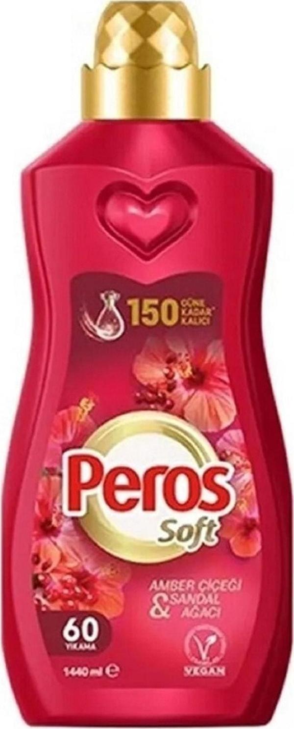 Peros Konsantre Çamaşır Yumuşatıcısı Amber Çiçeği 1440 ML - Image 1