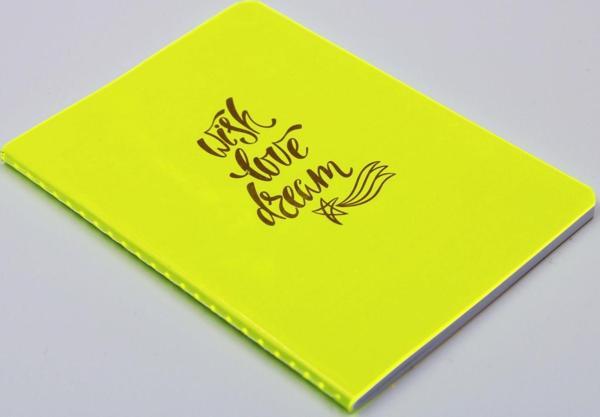Lizy Reflektör Defter 40yp Çizgili - Sarı - Image 1