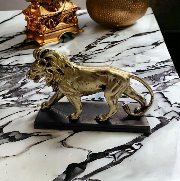 Doremcy Dekoratif Tablalı Aslan Biblo - Image 1