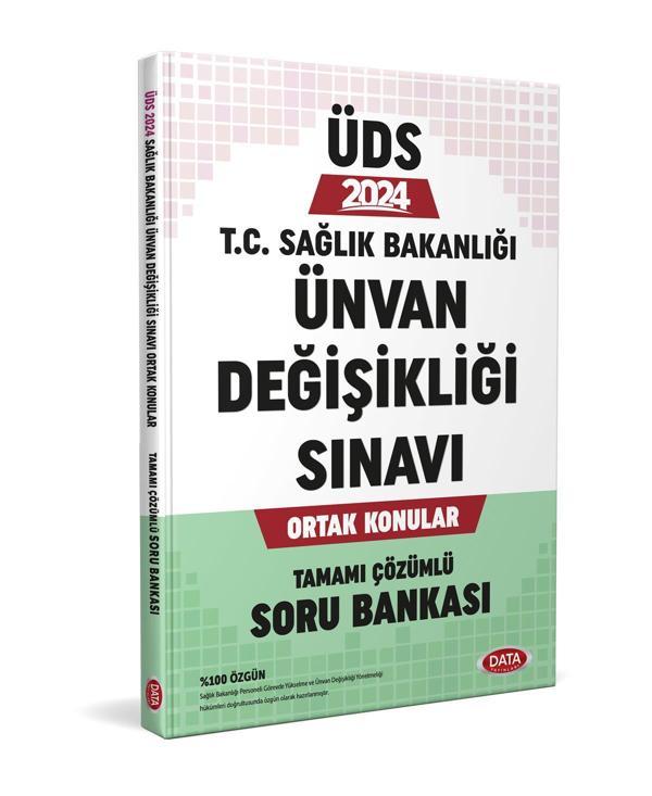 Data Yayınları 2024 UDS Sağlık Bakanlığı Ortak Konular Soru Bankası - Data Yayınları - Image 1
