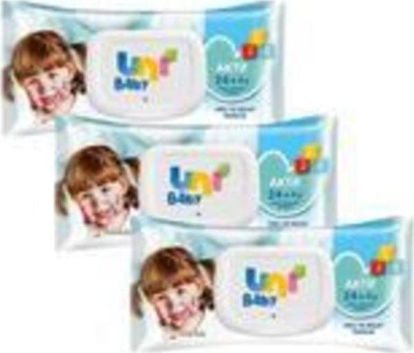 Uni Baby Aktif 24 Ay + Islak Mendil 72 Li X 3 Adet - Image 1