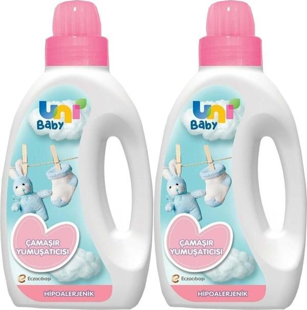 Uni Baby Çamaşır Yumuşatıcı 1500Ml Hassas Ciltler Için/Hipoalerjenik - Image 1