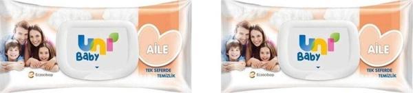 Uni Baby Islak Havlu Aile 90'Lı X 2 Adet - Image 1