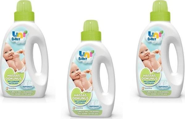 Uni Baby Sensitive Sıvı Deterjan 1500 Ml 3 Adet - Image 1