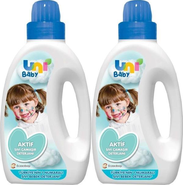 Uni Baby Sıvı Çamaşır Deterjanı 1500 Ml 2 Adet - Image 1