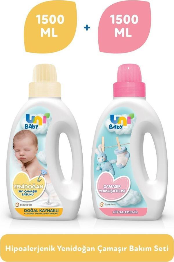 Uni Baby Yenidoğan Çamaşır Deterjanı Seti - Image 1