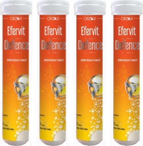 EFERVİT DEFENCE 20 EFERVESAN TABLET X 4 ADET - Image 1