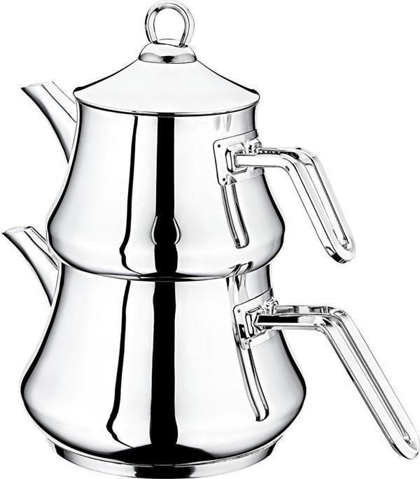 Oms Çelik Çaydanlık 8076 XL Boy  - Image 1