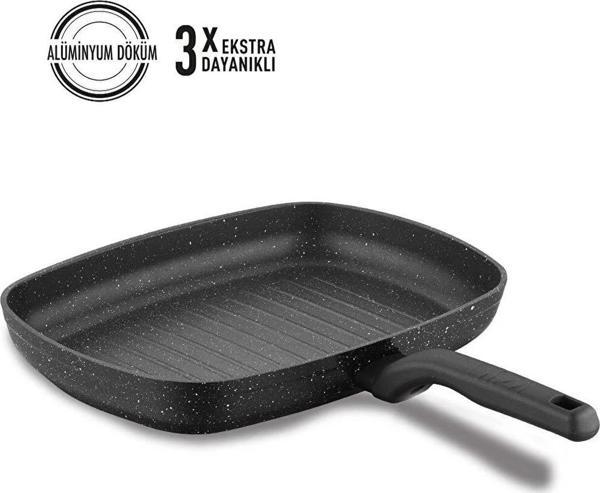 Korkmaz A1121 Ornella 35x25 Cm Dikdörtgen Grill Tava  - Image 1