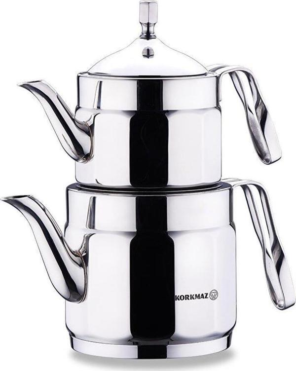 Korkmaz A228 Nostaljia Midi Çaydanlık Takımı  - Image 1