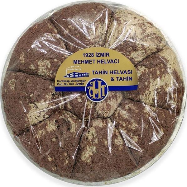 1928 Mehmet Helvacı Kakaolu Tahin Helvası 5 Kg Tepside Mega Paket Özle Kutusunda - Image 1