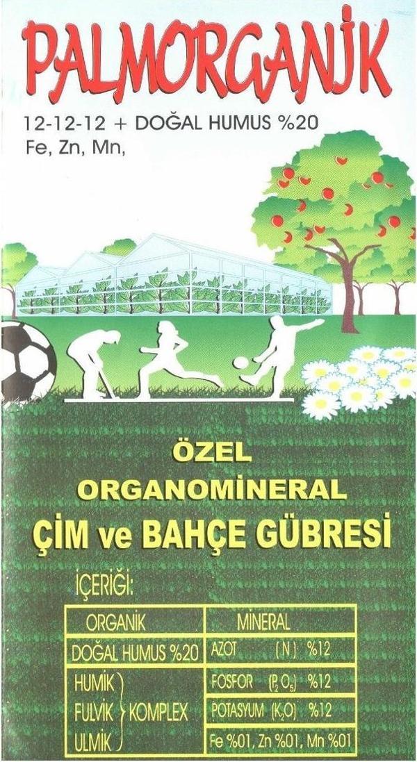 Palmorganik Çim Ve Bahçe Gübresi 15 Kg - Image 1