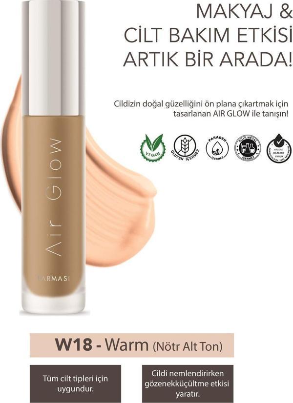 Farmasi Air Glow Fondöten W18 - Image 1