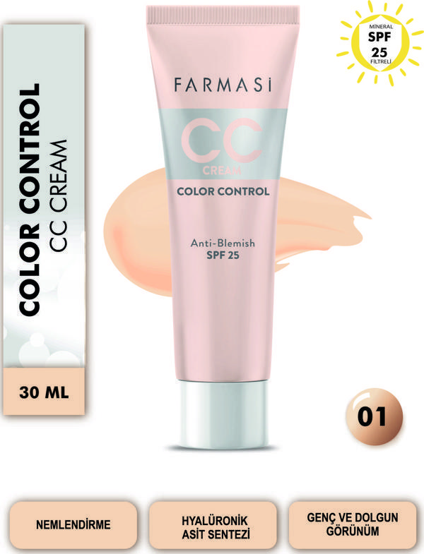 Farmasi Cc Krem 01 30 Ml - Image 1