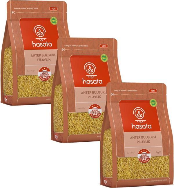 Hasata Antep Bulguru Pilavlık 1 kg 3 lü - Image 1