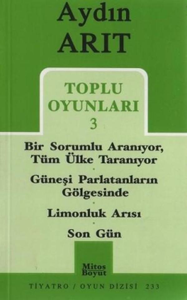 Toplu Oyunları 3 - Bir Sorumlu Aranıyor Tüm Ülke Taranıyor / Güneşi Parlatanların Gölgesinde / Limon - Mitos Boyut Yayınları - Image 1