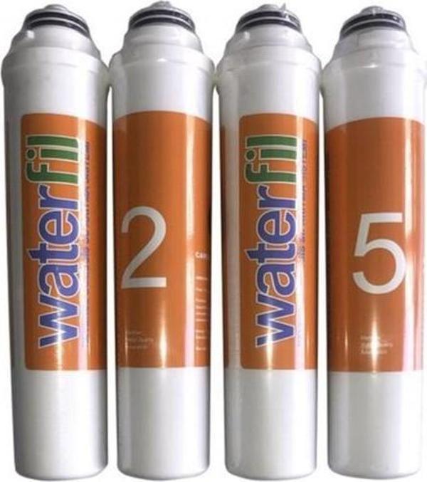 Aquames - Puricom ve Waterlife Su Arıtma Cihazları Uyumlu Tak Çevir 4'lü Filtre Seti - Image 1