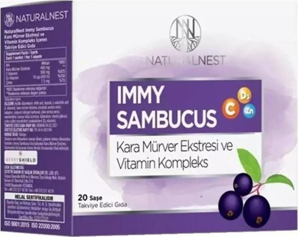 Naturalnest Immy Sambucus 20 Saşe - Image 1
