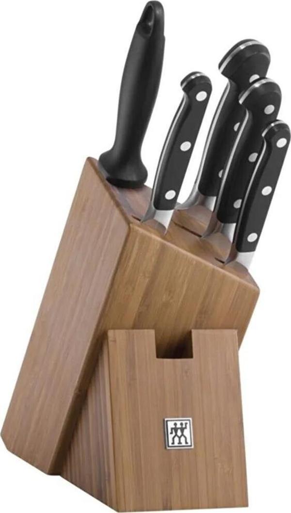 Zwilling 384360000 6 Parça Bambu Bloklu Bıçak Seti  - Image 1