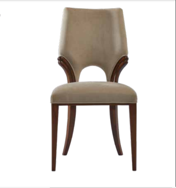 Sandalye 19776 Zus039 Modern Sırtlık Model Vizon Nubuk Kumaş Ort Oturum El Yapım - Image 1