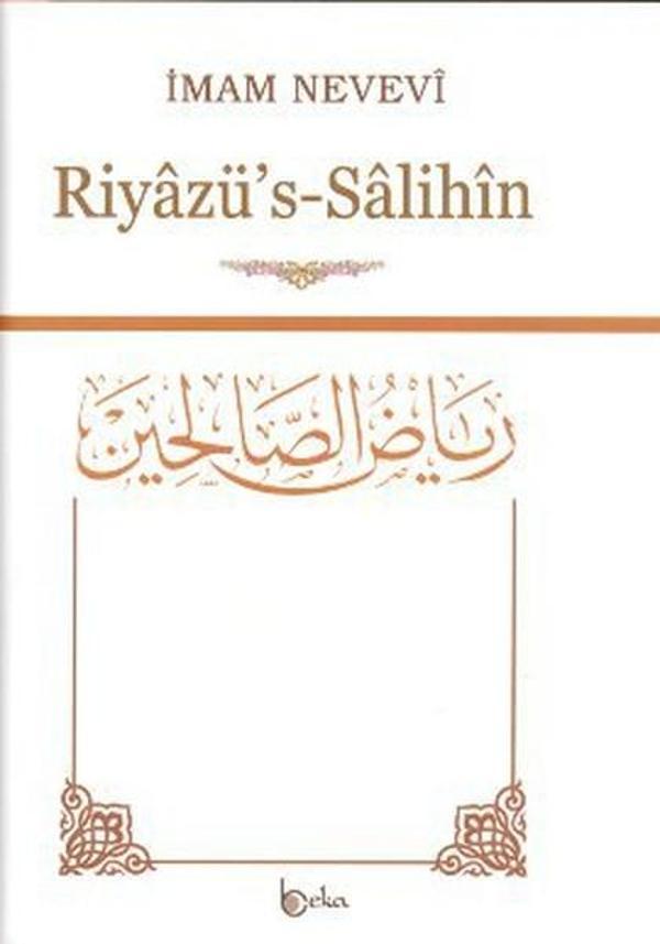Riyazü's-Salihin Tam Metin - Beka Yayınları - Image 1